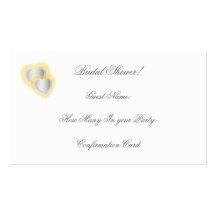 Douche nuptiale ! - Personnaliser Cartes De Visite Professionnelles