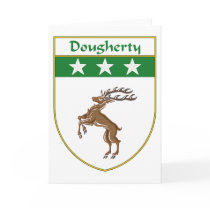 Dougherty Coat of Arms/Family Crest Greeting Card