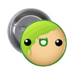 Doughnut Button Green