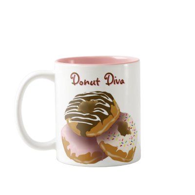 Doughnut Diva Mug by ArtsyRavenclaw