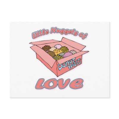 Doughnut / Doughnut Holes ~ Little Nuggets of Love by goodnewsgifts