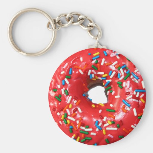 Doughnut Keychain