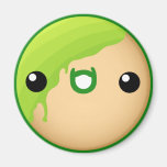 Doughnut Magnet Green