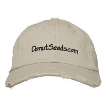 Doughnut Seeds Hat Embroidered Hats