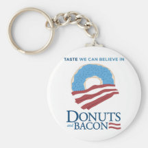 Doughnuts and Bacon: Taste we can Believe in Key Chain