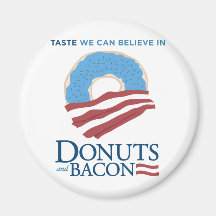 Doughnuts and Bacon: Taste we can Believe in Fridge Magnets