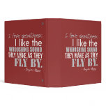 Douglas Adams Deadlines Quote 3 Ring Binders