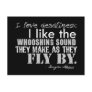 Douglas Adams Deadlines Quote Post Cards