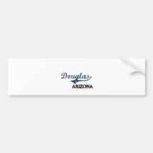 Douglas Arizona City Classic Bumper Stickers