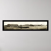 Douglas, Arizona Train Photo 1909 Poster