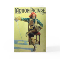 Douglas Fairbanks Three Musketeers cover Greeting Card