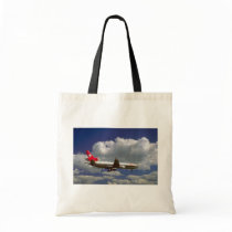 Douglas MD-11 on final approach Canvas Bag