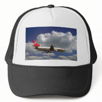 Douglas MD-11 on final approach Hat