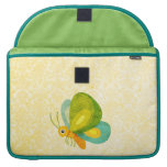 Douille d'aileron de Rickshaw de papillon housses macbook