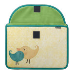 Douille d'aileron de Rickshaw d'oiseaux housses macbook