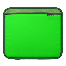 Douille d'air verte au néon de Macbook de douille  Housses iPad