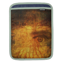 Douille de l'homme IPAD de Vitruvian Housses iPad