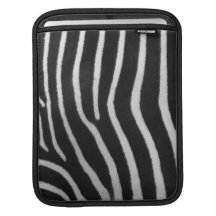 Douille d'iPad de motif de rayure de zèbre Housses iPad