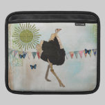 Douille d'iPad de soleil d'autruche housses ipad