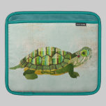 Douille d'iPad de tortue de jade housses ipad