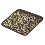 Douille d'iPad d'empreinte de léopard housses ipad