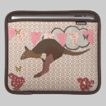 Douille d'or d'iPad de jour de wallaby housses ipad