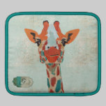 Douille jetante un coup d'oeil ambre d'iPad de mon housses ipad