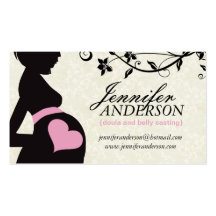 Doula, cartes de visite de bâti de sage-femme et d cartes de visite personnelles