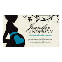 Doula, cartes de visite de bâti de sage-femme et d modèles de cartes de visite