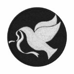 DOVE 2 EMBROIDERED HOODED SWEATSHIRT