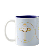 Dove and Cross Mugs