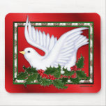 Dove and Holly Mouse Mats