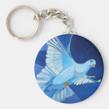 Dove Key Chain