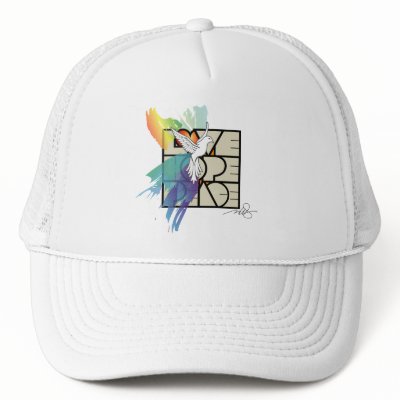 Dove of Peace Mesh Hats by ArtDivination