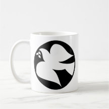 Dove of Peace Sign Coffee Mug