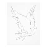 Dove Outline Letterhead