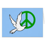 dove peace greeting card
