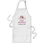 Dove & Rose - Just Married T-shirt aprons
