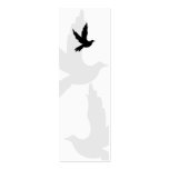Dove Silhouette Bookmark Business Cards