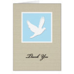 Dove Sympathy Thank You Card