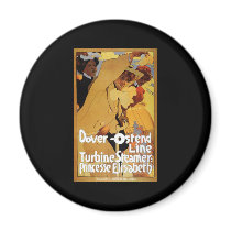 Dover Ostend Line Turbine Steamer magnets
