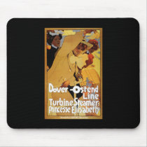 Dover Ostend Line Turbine Steamer mousepads