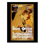 Dover Ostend Line Turbine Steamer Post Cards