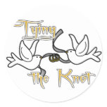 Doves Bride Tshirts and Gifts Sticker