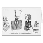 Dovetail Head Cartoon Card