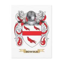 Dowdle Coat of Arms Post Cards