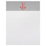 Down Arrow. Custom Letterhead