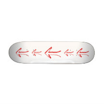 Down arrow. skate decks