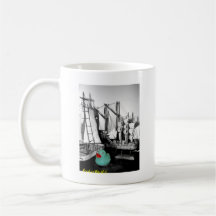 "Down by the Seaside" Rubber Duck Mug