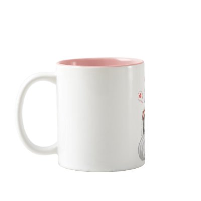 Down in the rabbit hole... caneca by lojayume